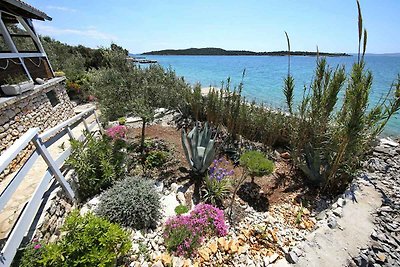 Ferienhaus mit Garten und Meerblick