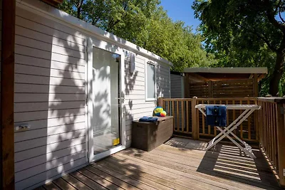 Mobilehome mit Terrasse und Klimaanlage