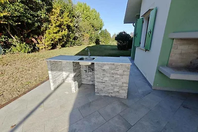 Ferienhaus mit grossen geschlossenen Garten