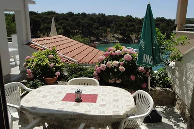 Ferienwohnung mit Terrasse und Meerblick