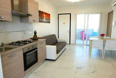 Studio mit Klimaanlage und Terrasse