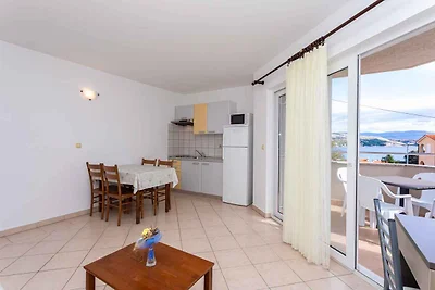 Ferienwohnung am Meer mit Grill und Blick auf