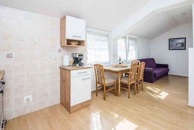 Ferienwohnung mit Garten und 400 m vom Strand