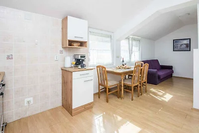 Ferienwohnung mit Garten und 400 m vom Strand
