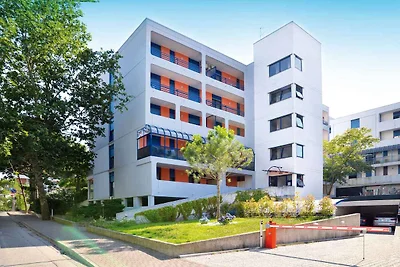 Studio mit Klimaanlage und Balkon