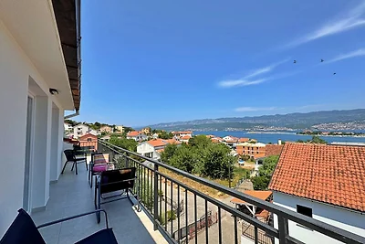 Ferienwohnung mit Balkon und Meerblick