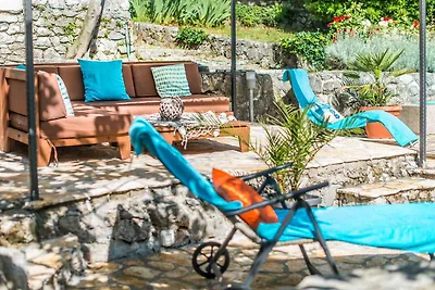 Ferienhaus mit privatem beheiztem Pool