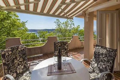 Ferienwohnung mit Balkon und Meerblick