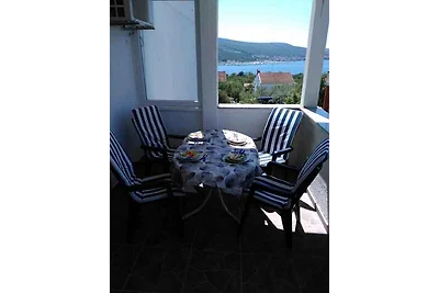 Ferienwohnung mit SAT-TV und Meerblick