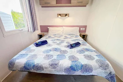 Mobilehome mit Klimaanlage und Terrasse