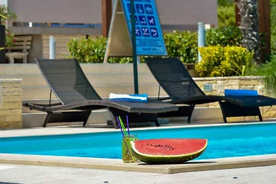 Ferienwohnung mit Pool und Klimaanlage