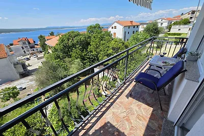 Ferienwohnung mit Klima und Blick auf dem
