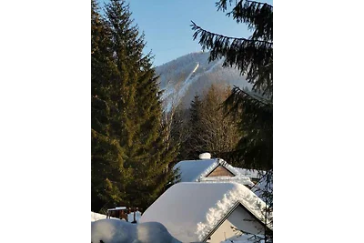 Ferienhaus am Wald mit Veranda