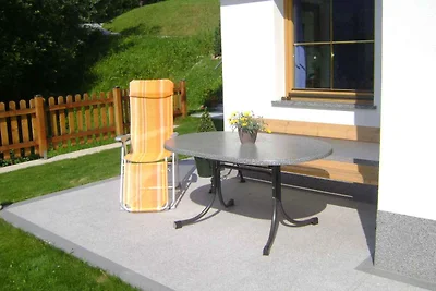 Ferienwohnung mit Terrasse im Skigebiet