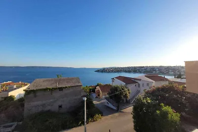 Ferienwohnung 80 m zum Strand mit Meerblick