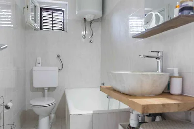 Ferienhaus mit Klimaanlage und Meerblick