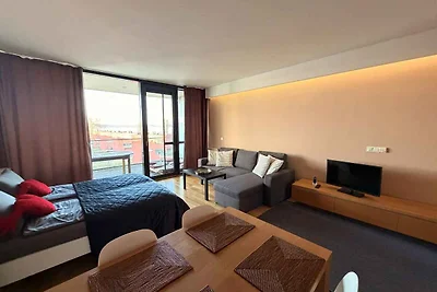 Ferienwohnung mit Balkon und Blick aufs