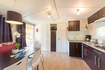 Mobilehome mit Terrasse, Klimaanlage und Pool