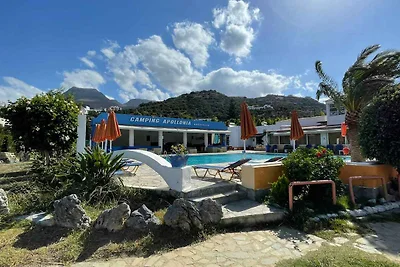 Mobilehome mit Klimaanlage, Terrasse und Pool