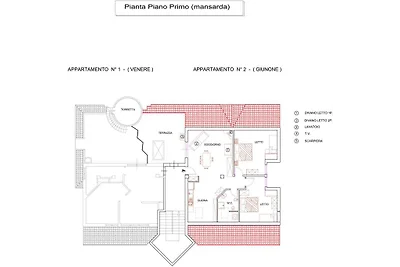 Ferienwohnung mit Terrasse und Meerblick