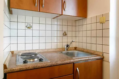 Studio mit Klimaanlage und Grillterrasse zur 