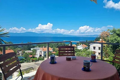 Ferienwohnung mit Terrasse und Balkon mit