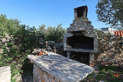 Ferienhaus mit Gartenterrasse und Bootsteg