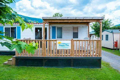 Mobilehome mit Klimaanlage, Terrasse und Pool