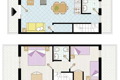 Ferienwohnung mit Balkon und Klimaanlage