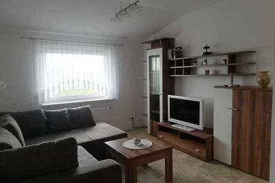 Ferienwohnung Terrasse und Blick aufs Wasser