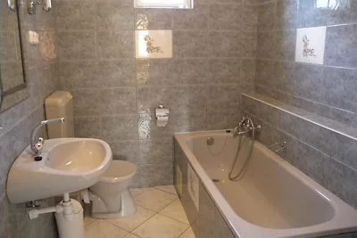 Ferienwohnung mit grossem Balkon, nur 250 m v