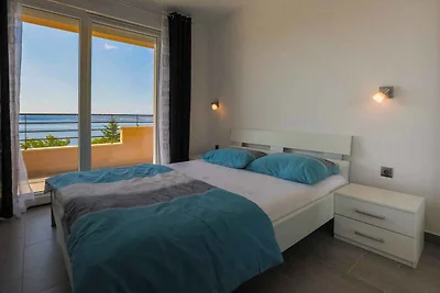 Ferienwohnung mit Meerblick, Whirlpool und