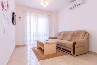 Ferienwohnung mit überdachtem Balkon