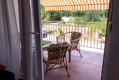 Ferienwohnung mit Klimaanlage und Balkon