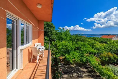 Ferienwohnung mit Balkon und Meerblick