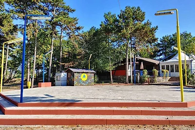 Mobilehome mit Schwimmbad