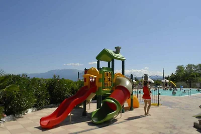 Mobilehome mit Klimaanlage, Terrasse und Pool