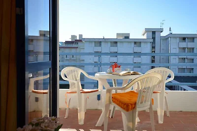 Ferienwohnung mit Klimaanlage und Balkon