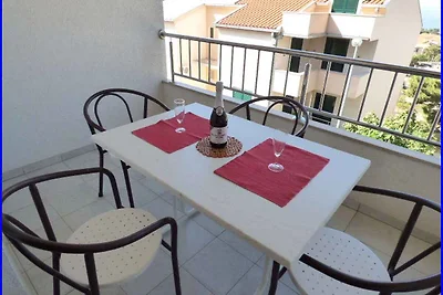 Ferienwohnung mit Balkon und Meerblick