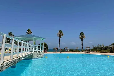 Mobilehome mit Klimaanlage, Terrasse und Pool