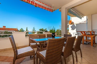 Ferienwohnung mit Meerblick und Klimaanlage