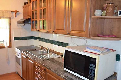 Ferienhaus mit Waschmaschine und überdachter