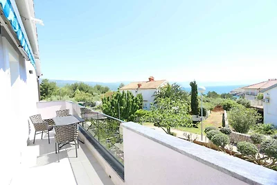Ferienwohnung mit Balkon und Meerblick