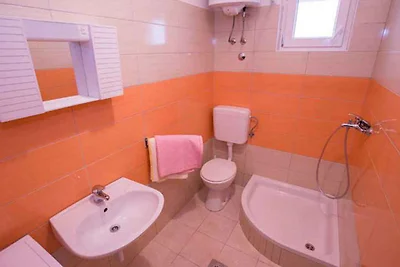 Ferienwohnung mit Terrasse in Meernähe