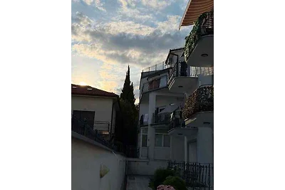 Ferienwohnung Direkt am Meer mit Balkon