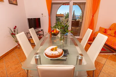 Ferienwohnung mit Meerblick und Klimaanlage