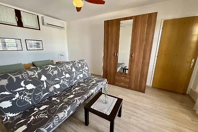 Studio mit einem Balkon direkt am Meer
