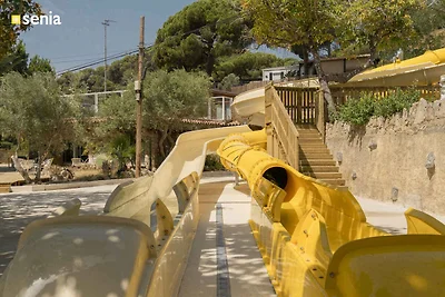 Mobilehome mit Klimaanlage, Terrasse und Pool