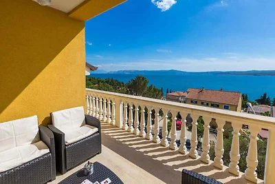 Ferienwohnung mit Terrasse und Meerblick