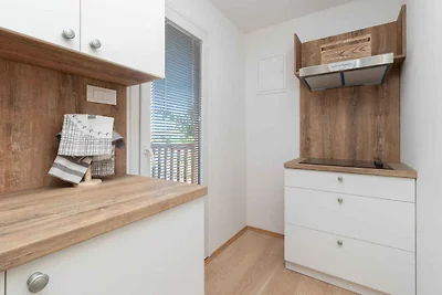 Mobilehome mit Terrasse und Grill, am Meer